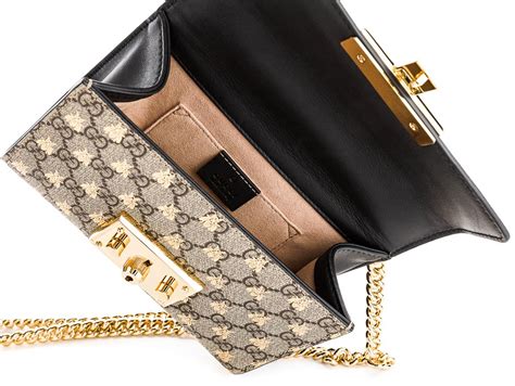 bee bags gucci|Gucci padlock small shoulder bag.